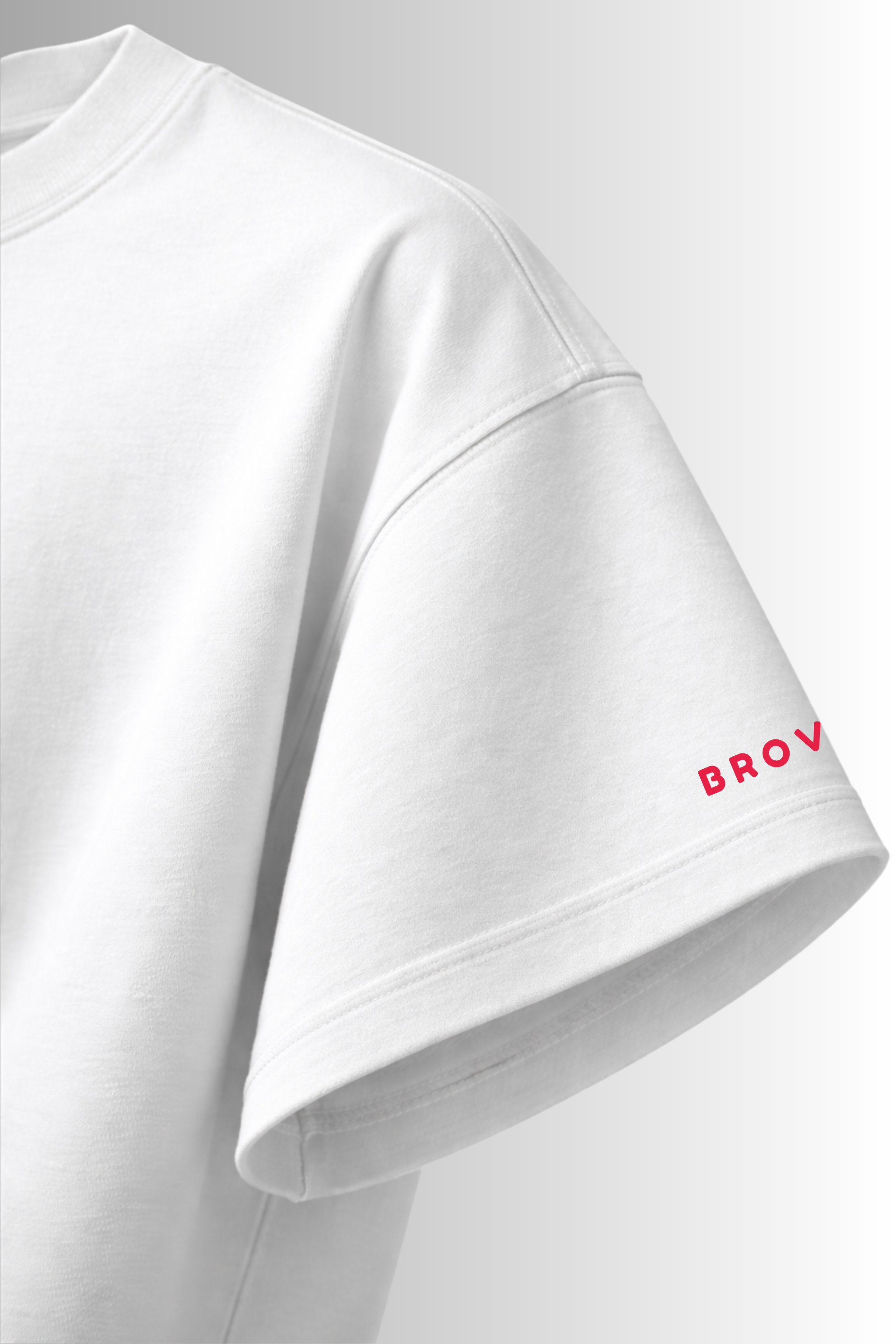 Racing Bull – White Oversized T-Shirt