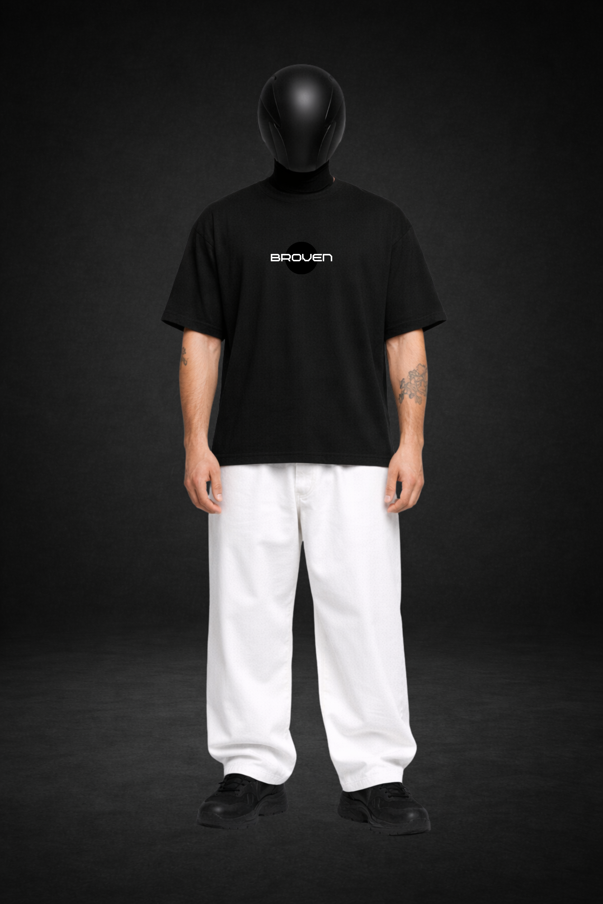 Artificial Mind – Black Oversized T-Shirt