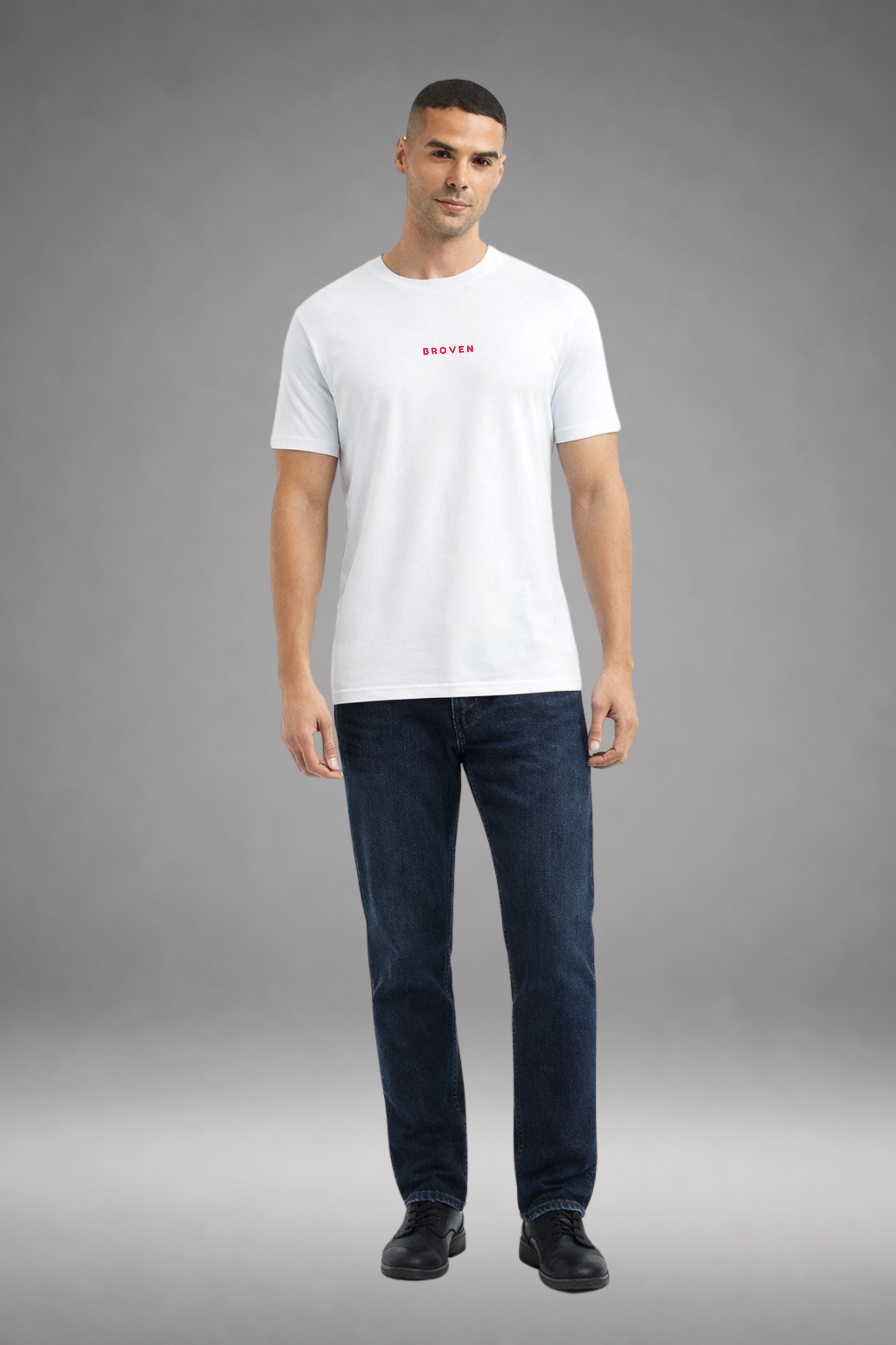 Broven Essential White Regular Fit T-Shirt 1