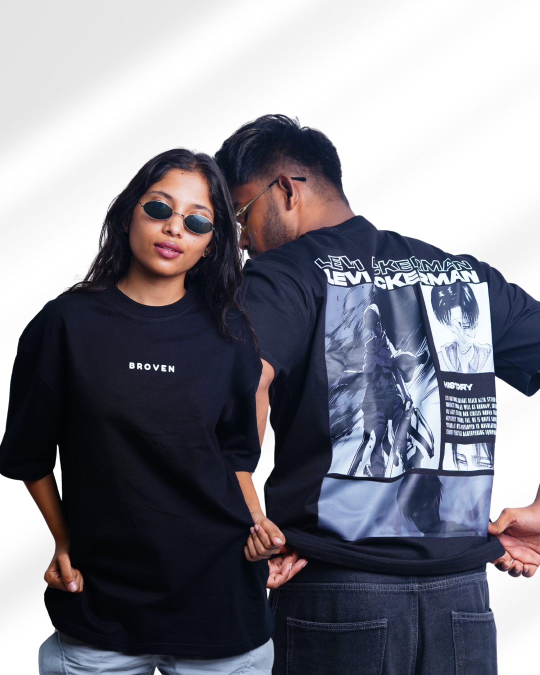 Levi Legacy – Black Oversized T-Shirt