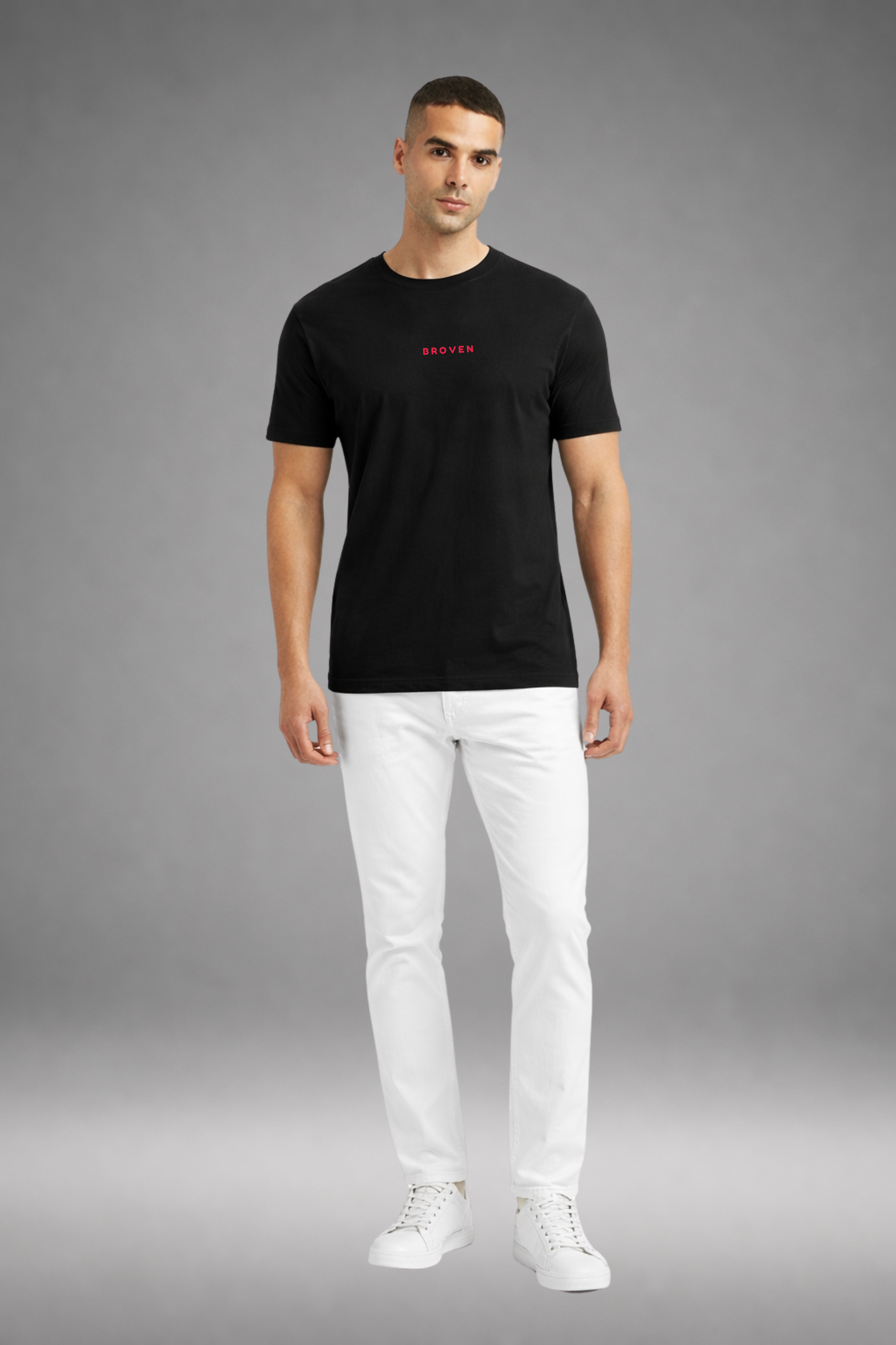 Broven Essential Black Regular Fit T-Shirt 1