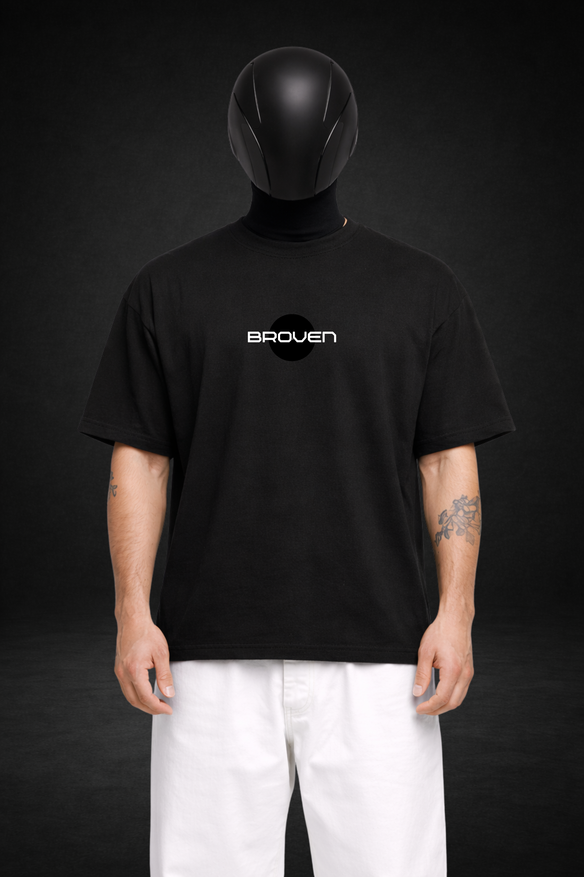 Artificial Mind – Black Oversized T-Shirt