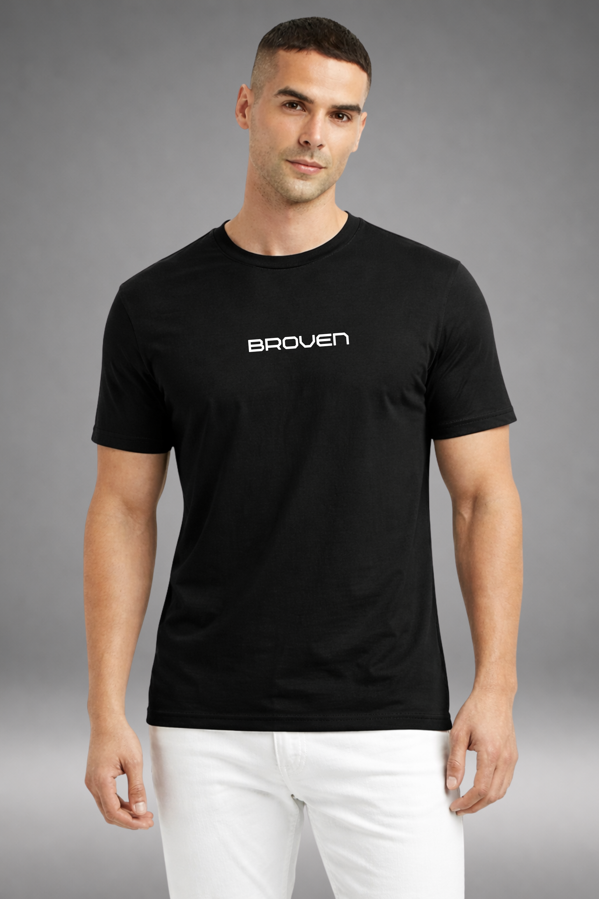 Broven Essential Black Regular Fit T-Shirt 3