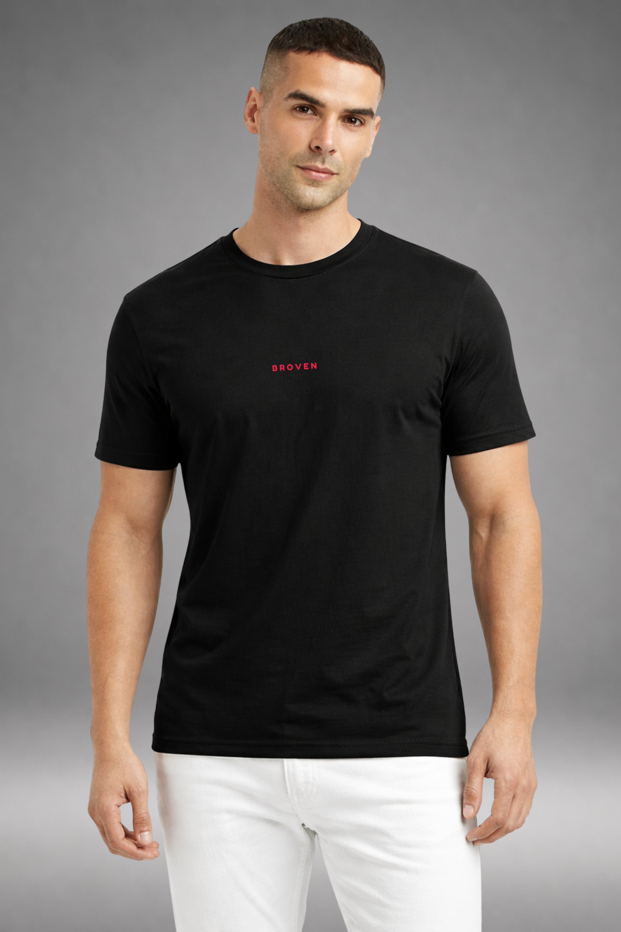 Broven Essential Black Regular Fit T-Shirt 1