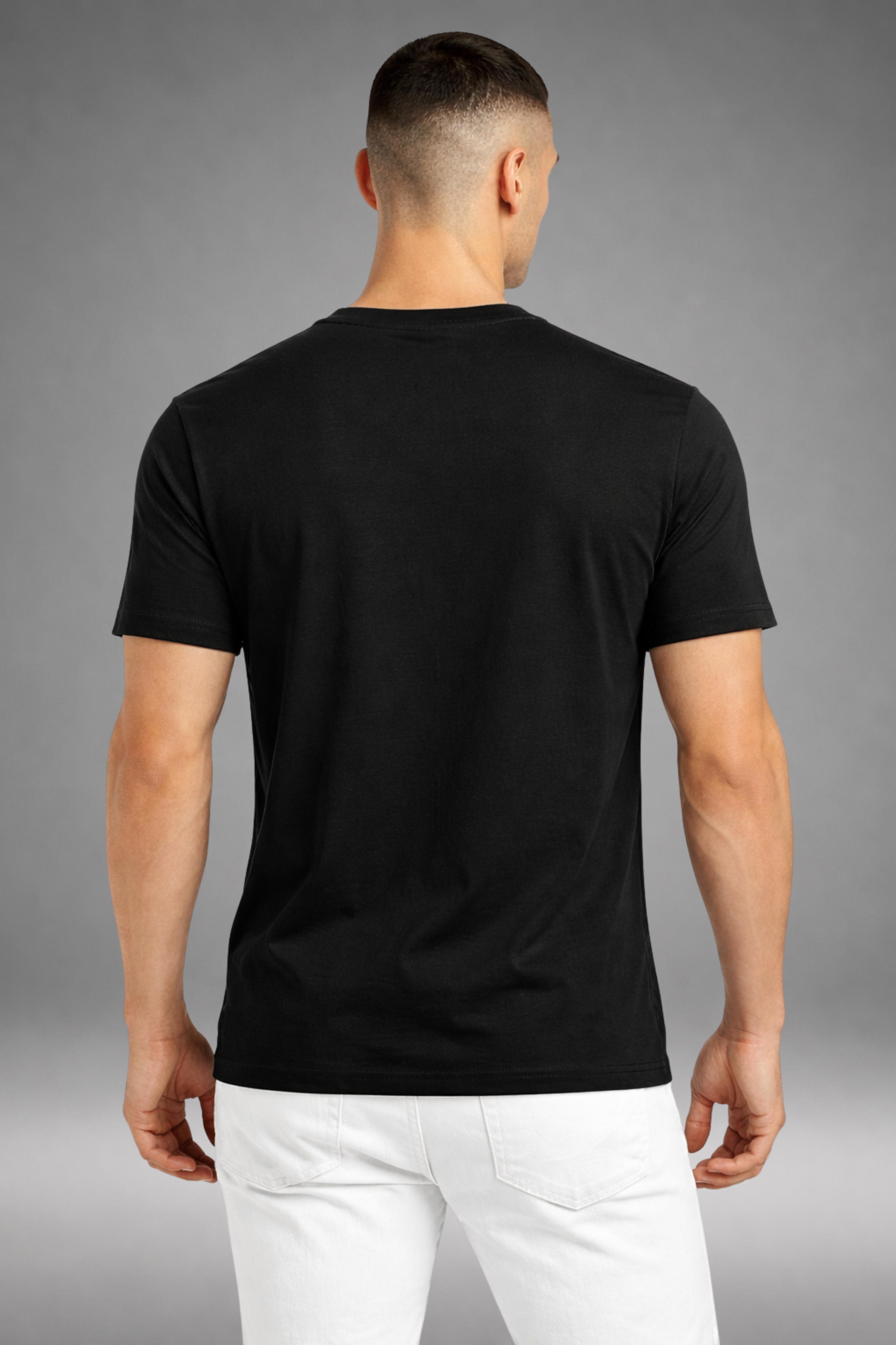 Broven Essential Black Regular Fit T-Shirt 2