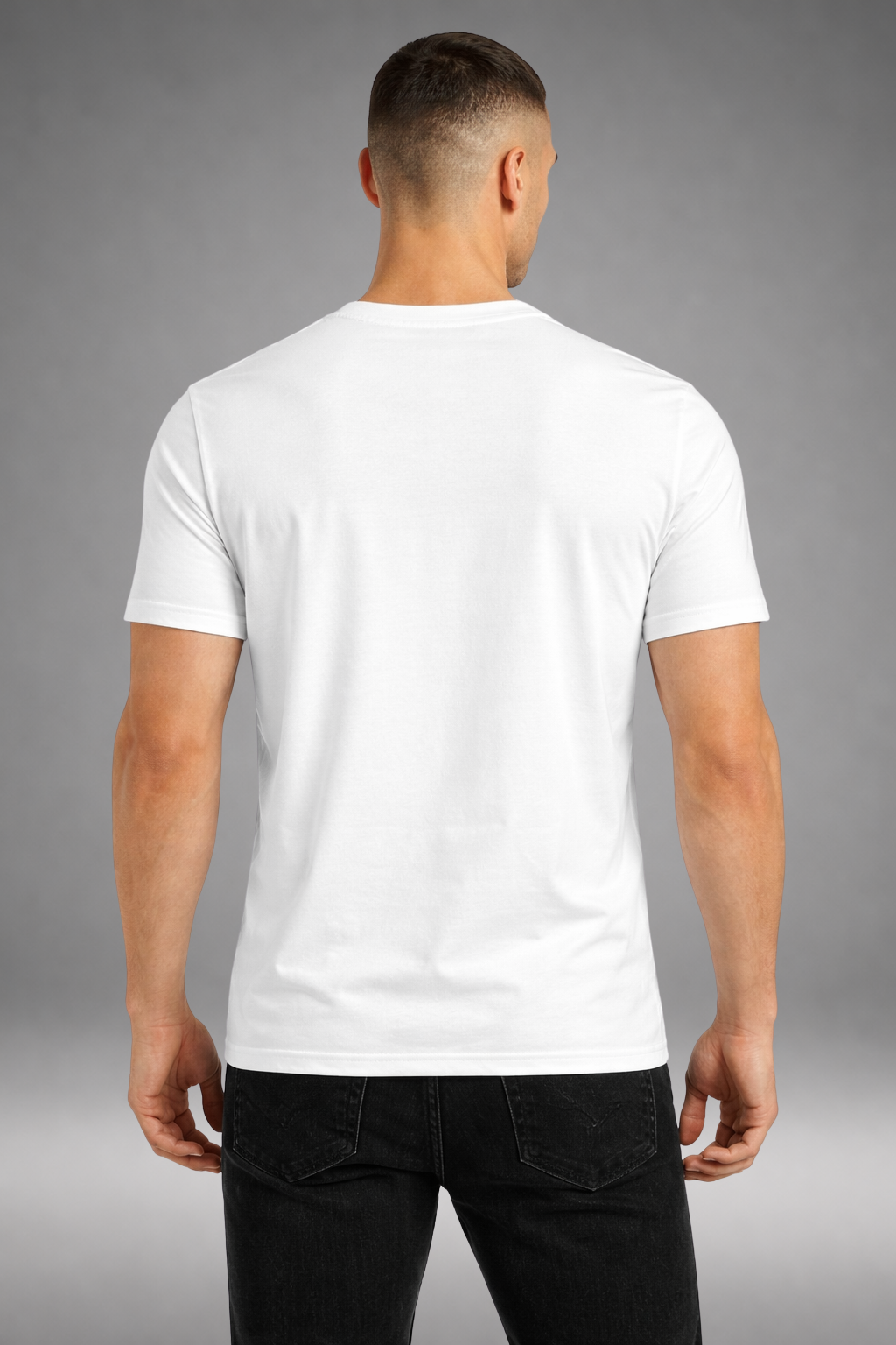 Broven Essential White Regular Fit T-Shirt 2