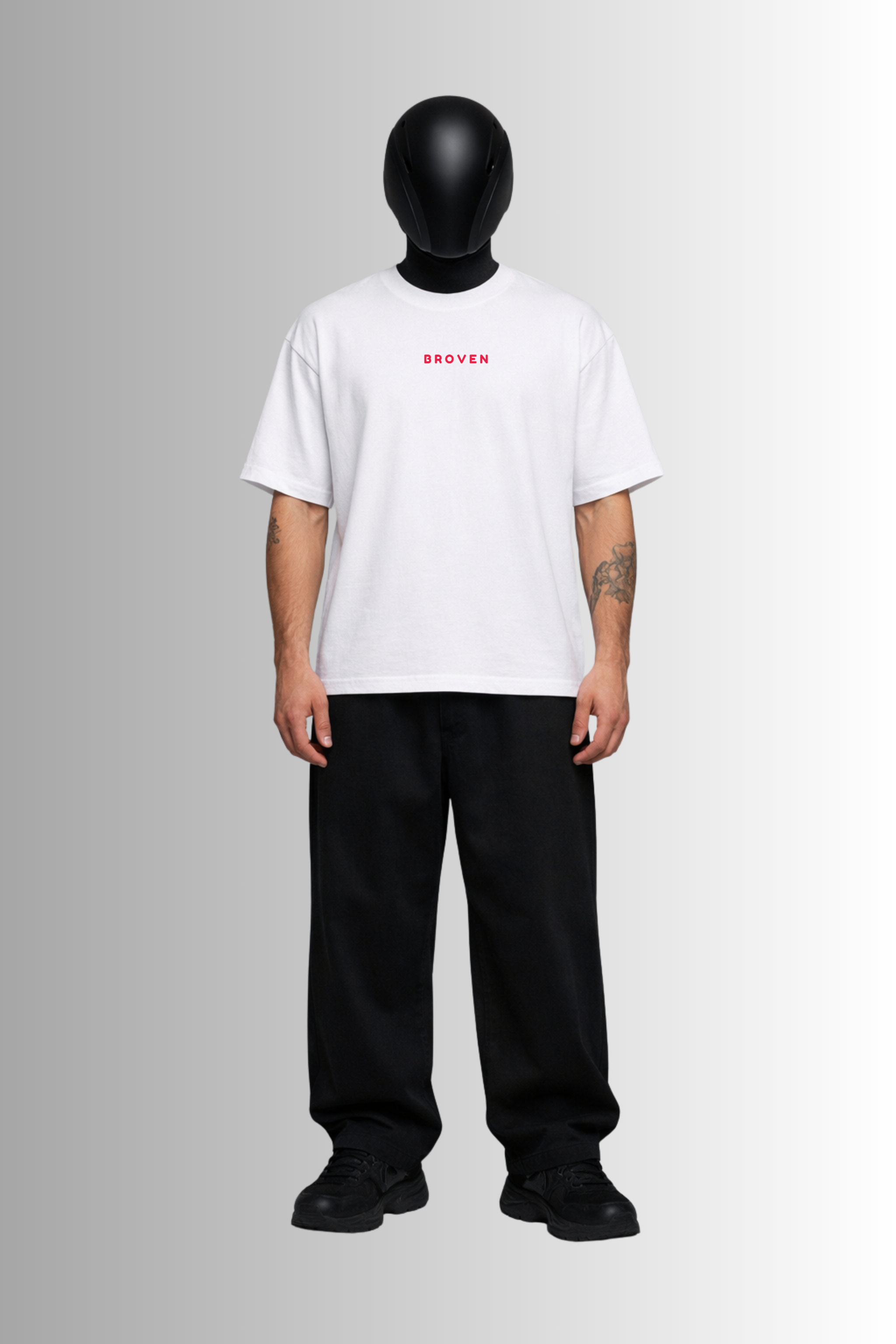 Sakura Soul – White Oversized T-Shirt