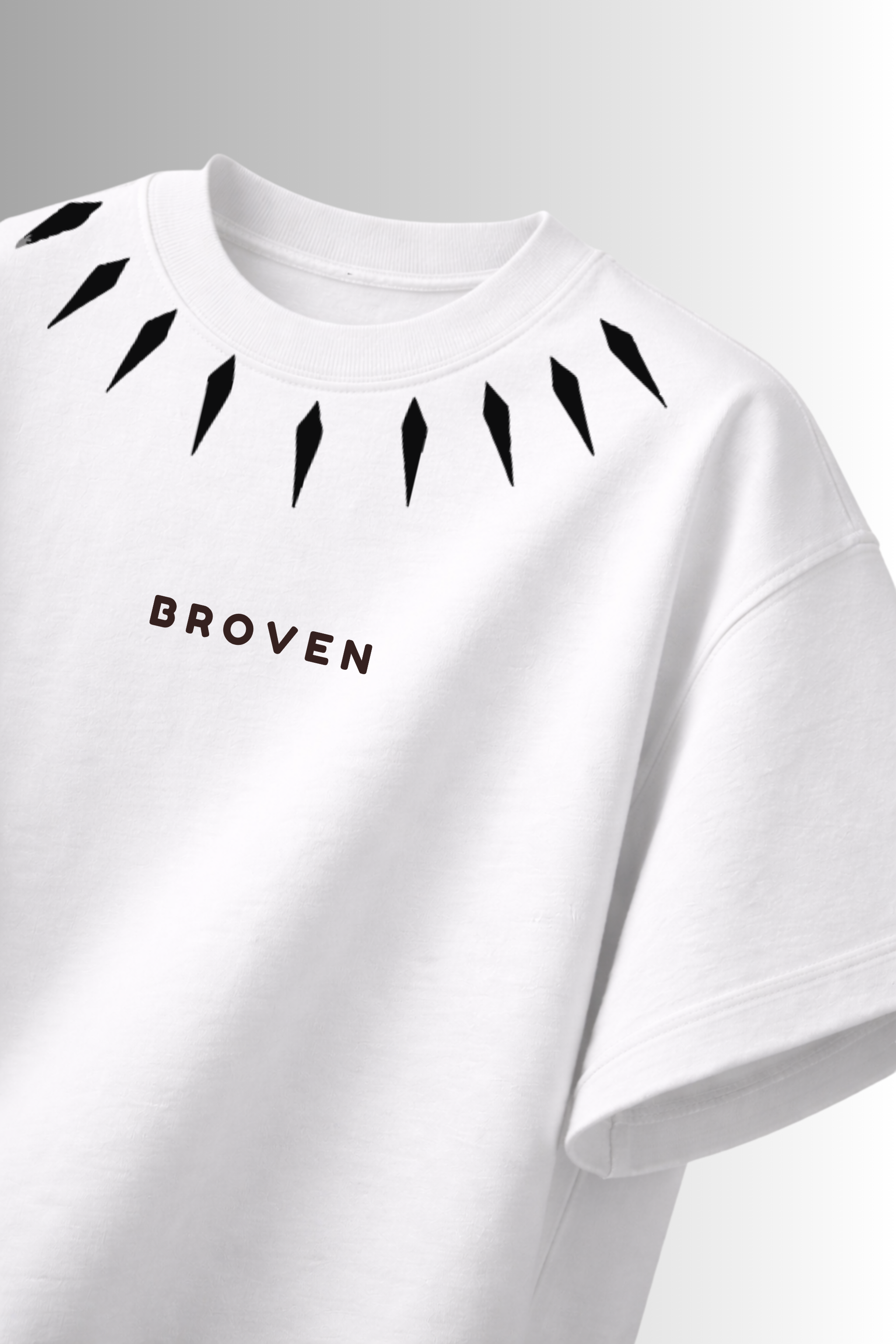 Wakanda Vibe – White Oversized T-Shirt