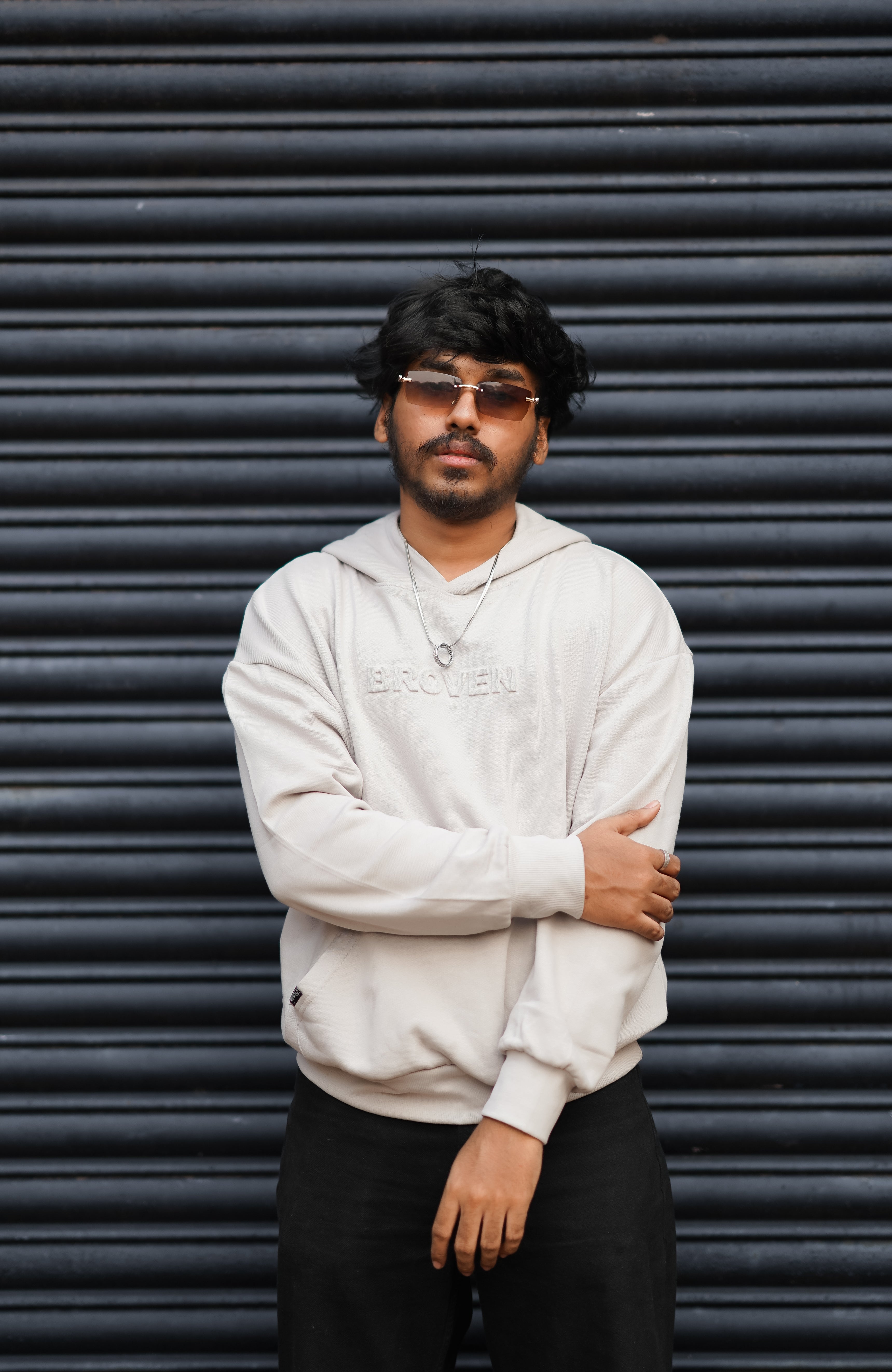 BROVEN | Relentless Hoodie – Grey