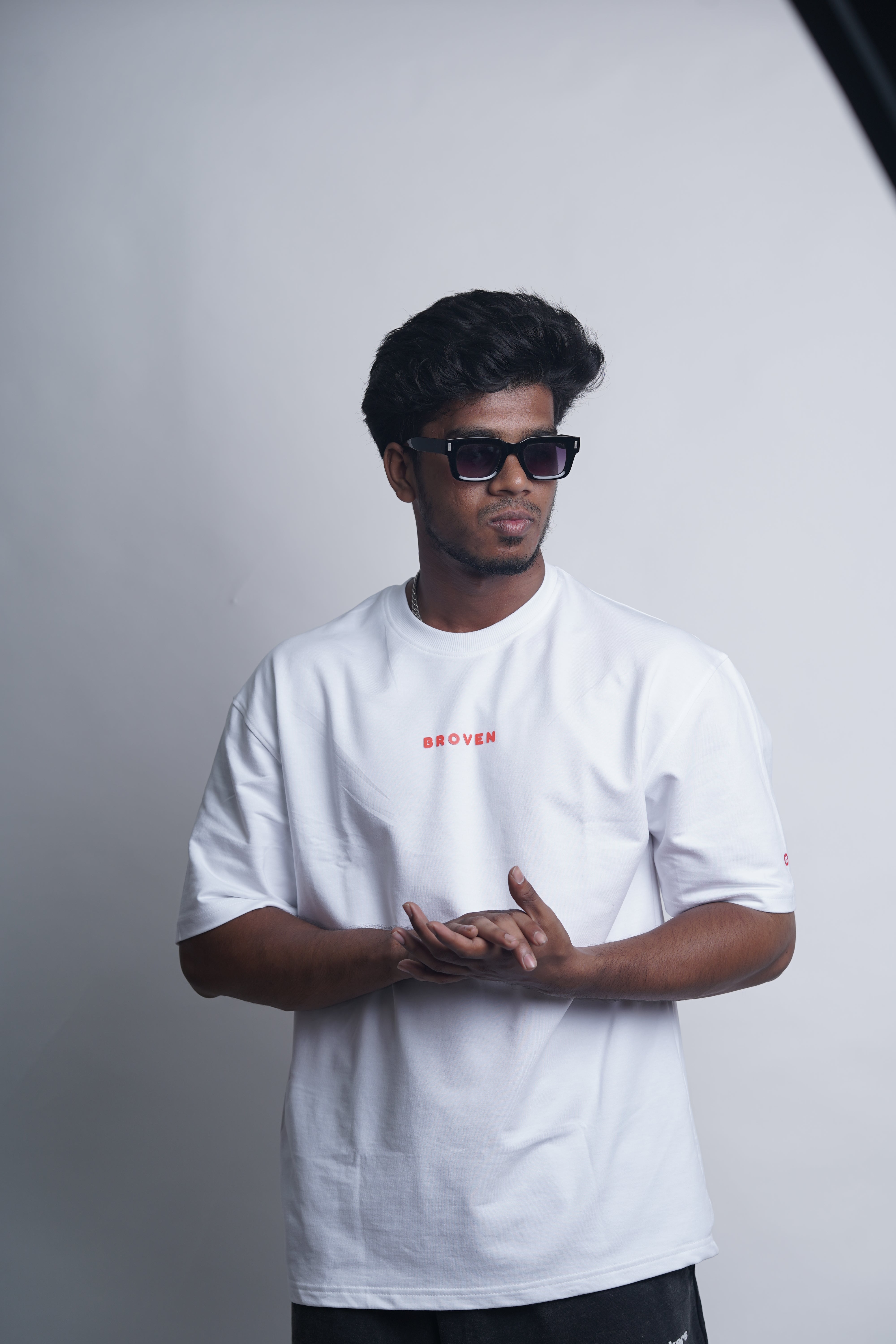 Sakura Soul – White Oversized T-Shirt