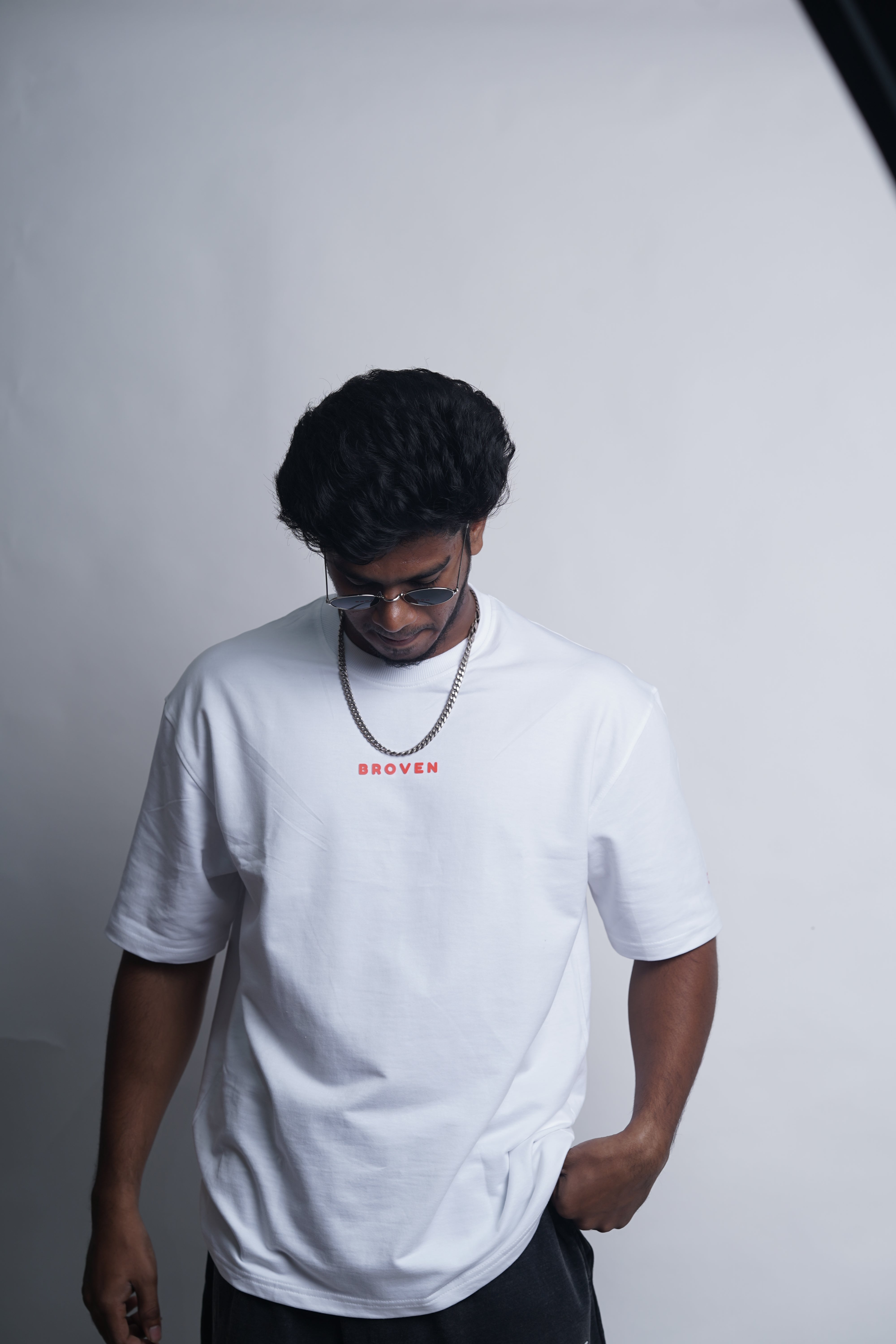 Sakura Soul – White Oversized T-Shirt