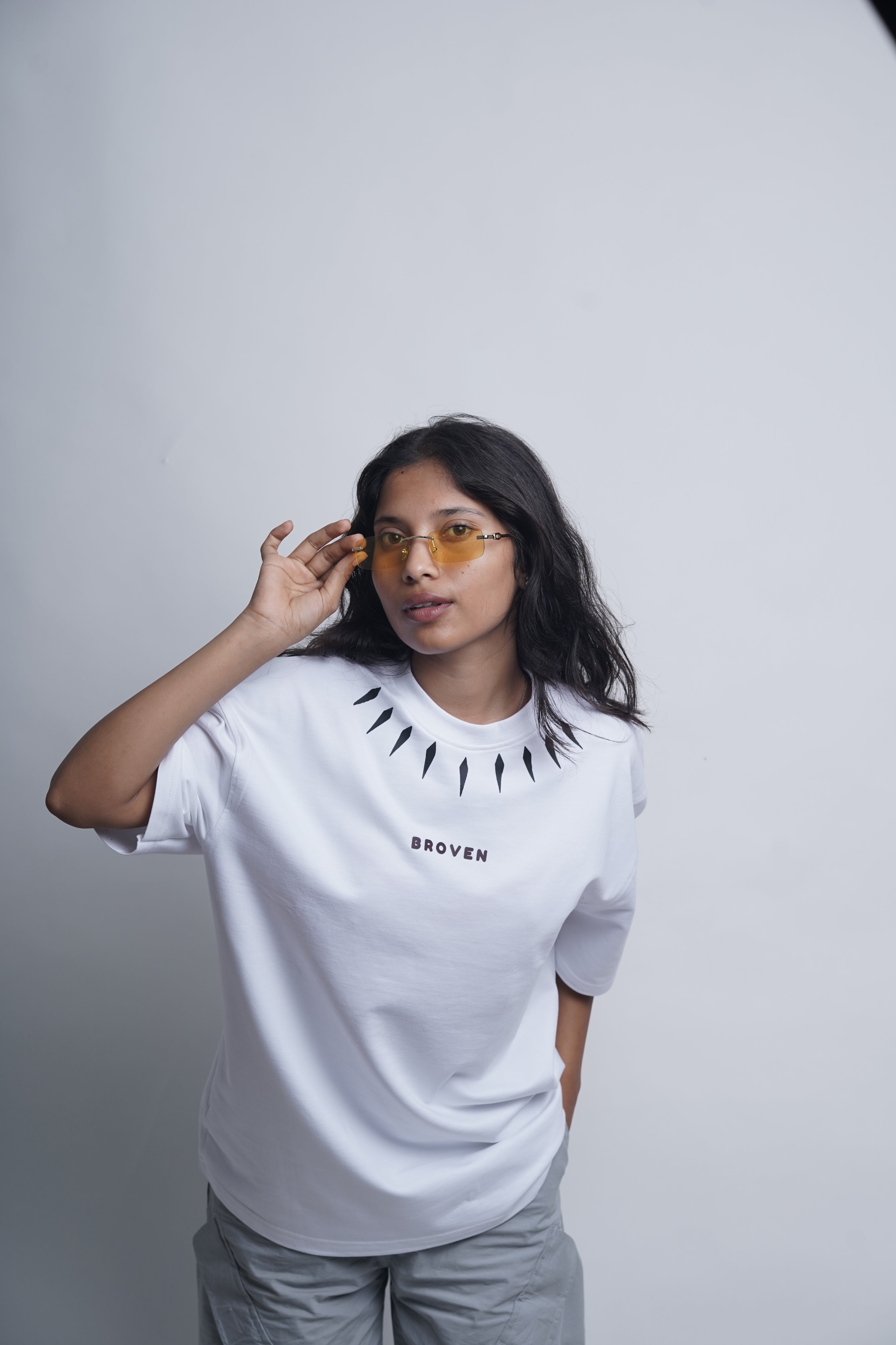 Wakanda Vibe – White Oversized T-Shirt