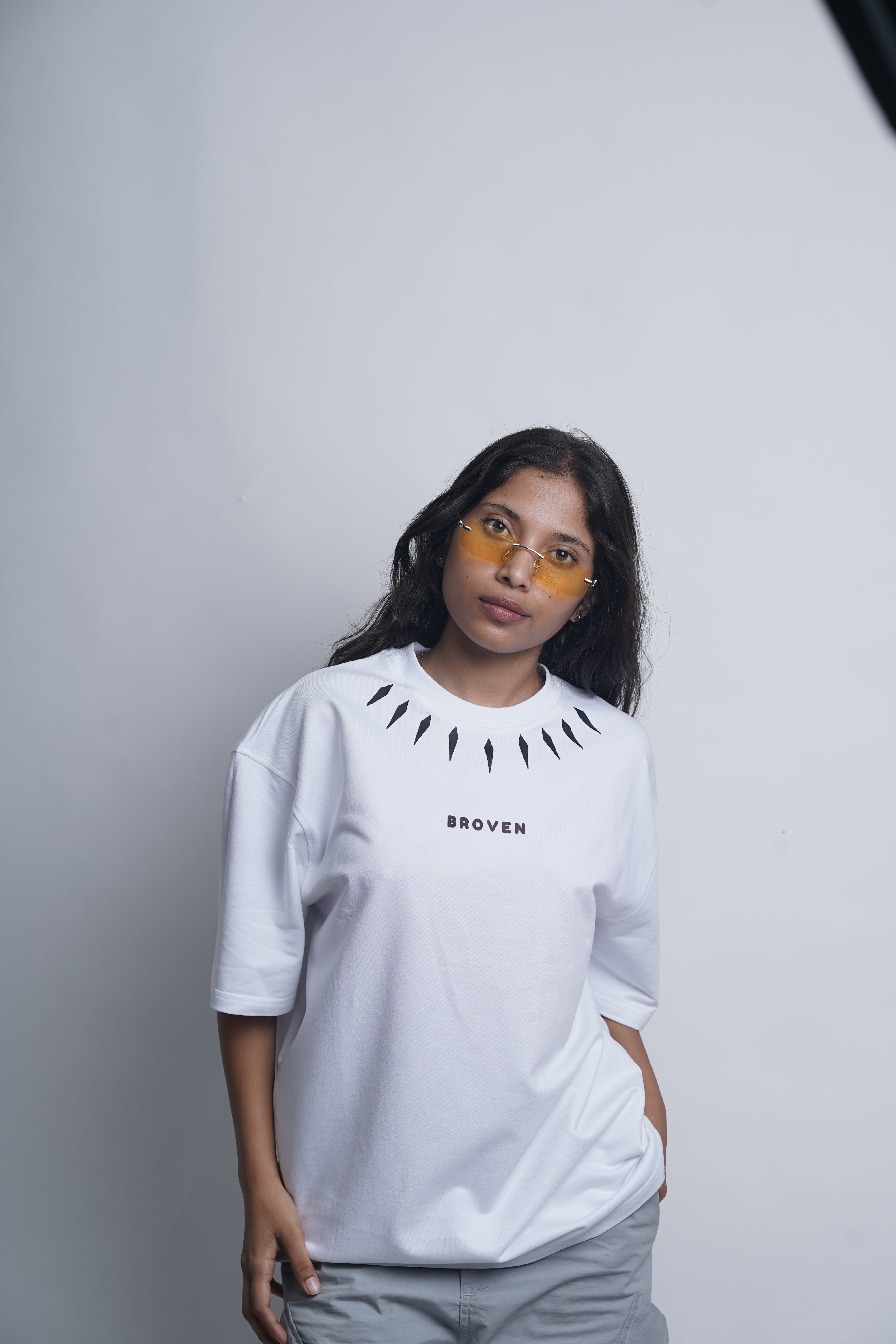 Wakanda Vibe – White Oversized T-Shirt