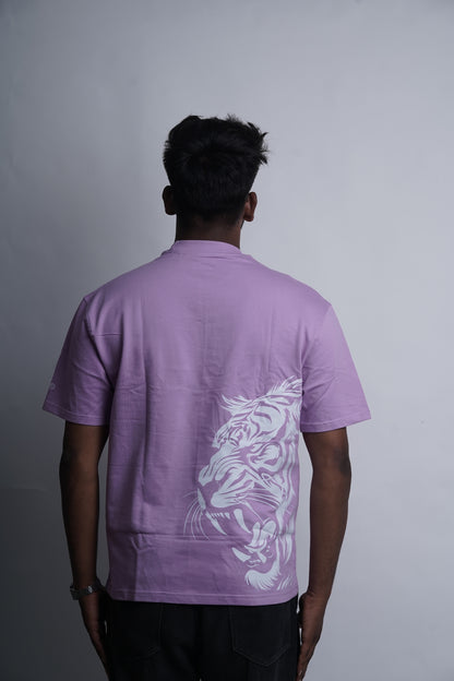 Savage Roar – Lavender Oversized T-Shirt