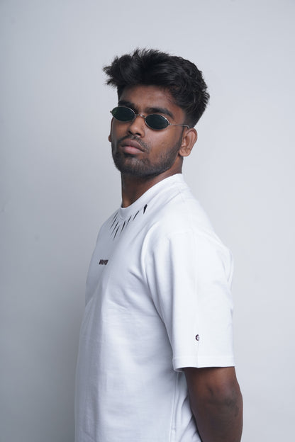 Wakanda Vibe – White Oversized T-Shirt