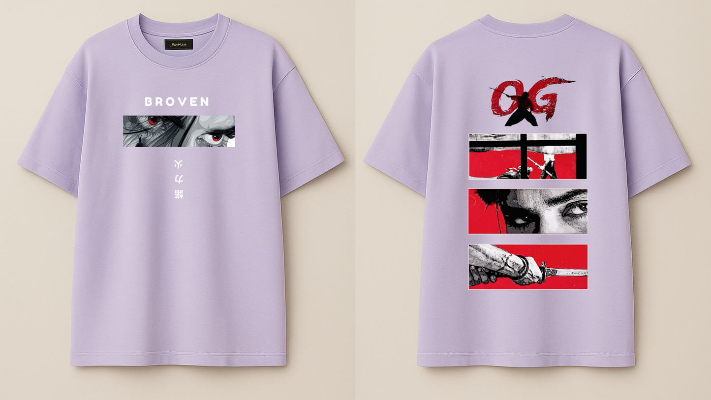 Broven OG Tee – Lavender Edition
