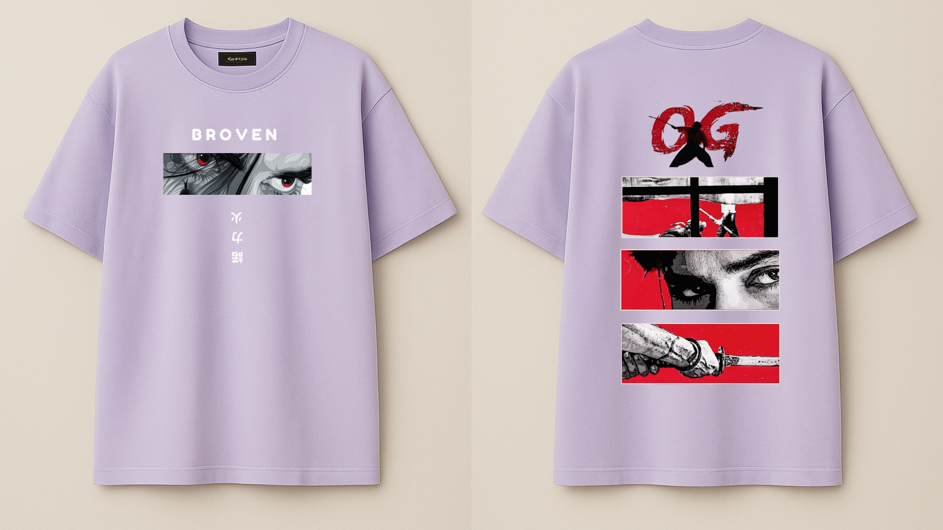 Broven OG Tee – Lavender Edition