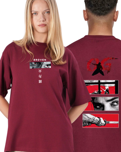 Broven OG Tee – Burgundy’s Edition