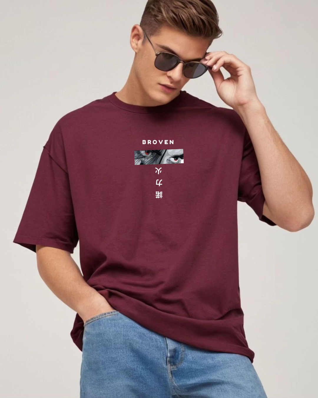 Broven OG Tee – Burgundy’s Edition